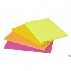 Bloczek samoprzylepny Post-It Super Sticky 200x149mm, 4x45 sztuk, mix kolorów