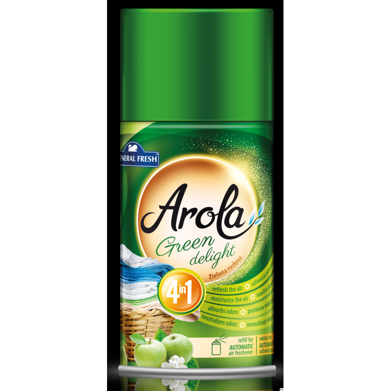 Wkład do odświeżacza General Fresh AROLA 250ml zielona rozkosz