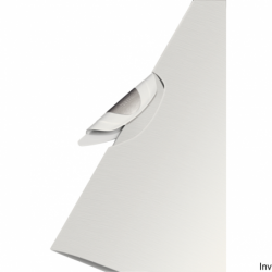 Skoroszyt Leitz Style ColorClip Professional A4 biały, 40 kartek, metalowy klips, ergonomiczny