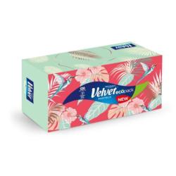 Chusteczki kosmetyczne celulozowe VELVET Art, 3-warstwowe, 120 listków, białe