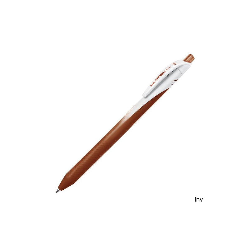 Pióro kulkowe Pentel EnerGel 0,7 mm brązowe do biura i szkoły