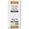 Torebki spożywcze SARANTIS, HDPE, 14x4x32cm, 1000 szt., transparentne