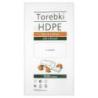 Torebki spożywcze SARANTIS, HDPE, 18x4x35cm, 1000 szt., transparentne