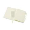 Notes MOLESKINE Classic XL (19x25cm), w linie, miękka oprawa, 192 strony, lemon green