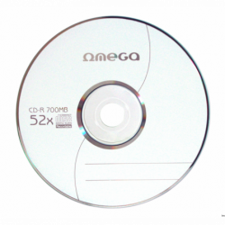 Płyta OMEGA DVD-R 4,7GB 16X...