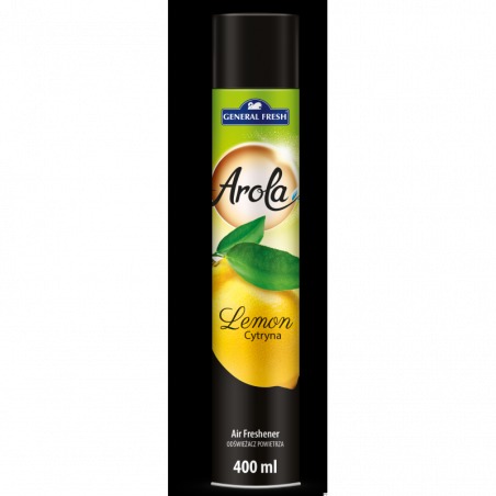 Odświeżacz powietrza General Fresh AROLA Spray 400ml cytryna