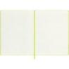 Notes MOLESKINE Classic XL (19x25cm), w linie, twarda oprawa, 192 strony, lemon green