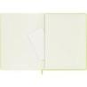 Notes MOLESKINE Classic XL (19x25cm), w linie, twarda oprawa, 192 strony, lemon green