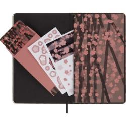 Notes Moleskine Sakura 2023, L, gładki, edycja limitowana