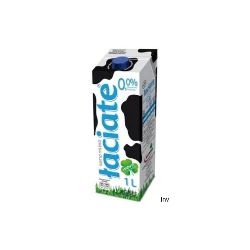 Mleko ŁACIATE UHT 0% 1L