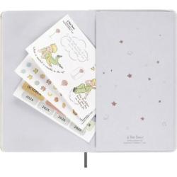 Zestaw MOLESKINE Pro Mały Książę, notes w linie + niedatowany planer L, edycja limitowana, w pudełku