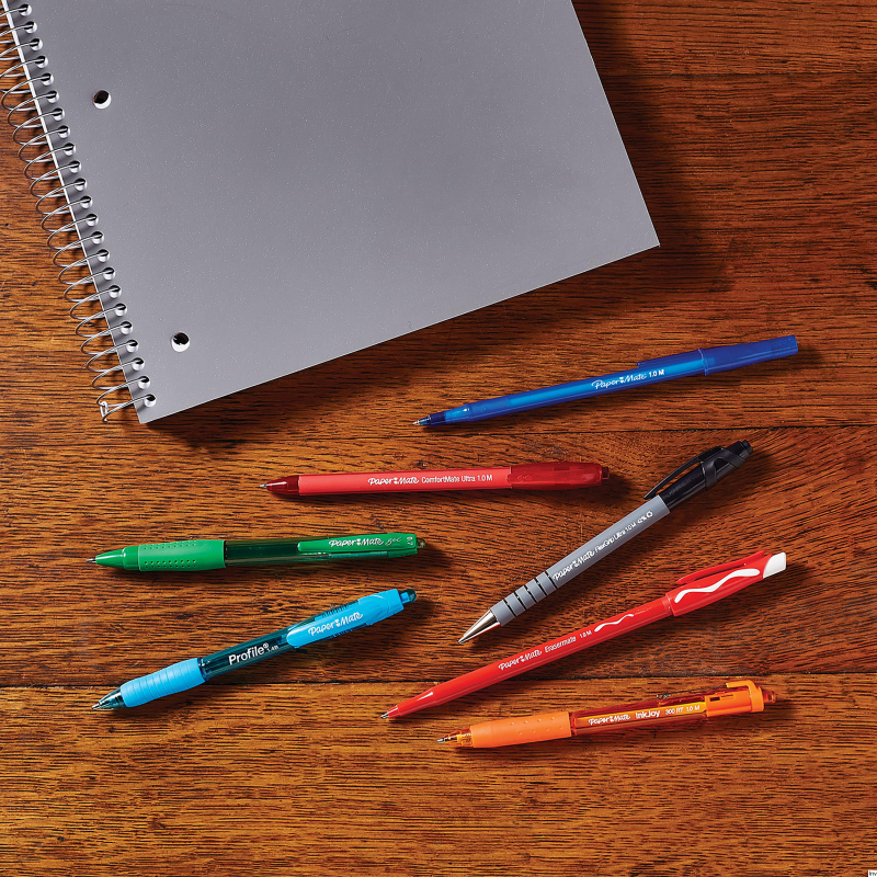 Długopis automatyczny Paper Mate Flexgrip Ultra czerwony 1,0 mm
