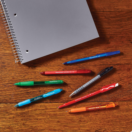 Długopis automatyczny Paper Mate Flexgrip Ultra czerwony 1,0 mm