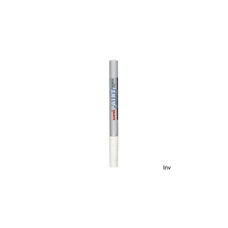 Marker olejowy UNI PX-203 srebrny 0,8 mm do pisania po różnych powierzchniach