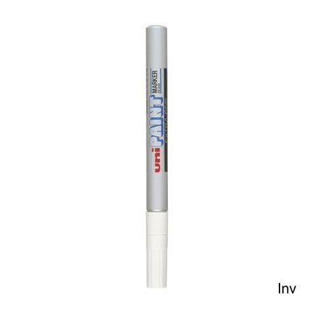 Marker olejowy UNI PX-203 srebrny 0,8 mm do pisania po różnych powierzchniach