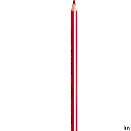 Kredka Stabilo Trio Gruba 203/310 czerwona trójkątna dla małych artystów, średnica 4,2 mm