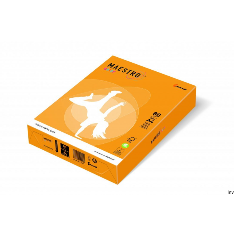 Papier xero Maestro Color A4 80 g złota patyna, 250 arkuszy