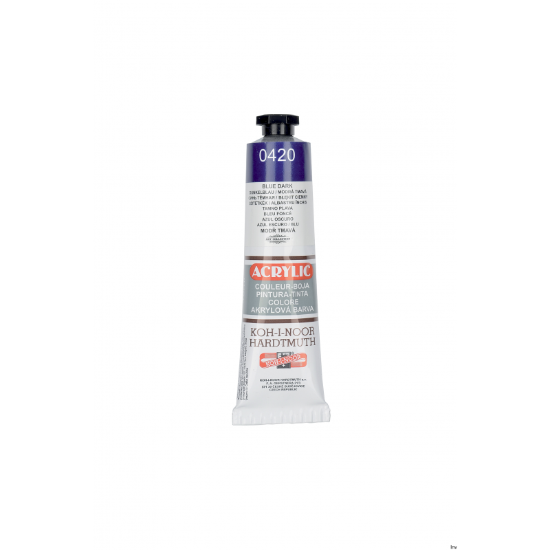 Farba akrylowa Koh-i-noor 162718 niebieska 40ml