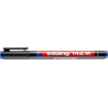 Edding Foliopis 1.0 niebieski marker OHP z okrągłą końcówką, szerokość linii 1 mm