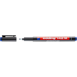 Edding Foliopis 1.0 niebieski marker OHP z okrągłą końcówką, szerokość linii 1 mm